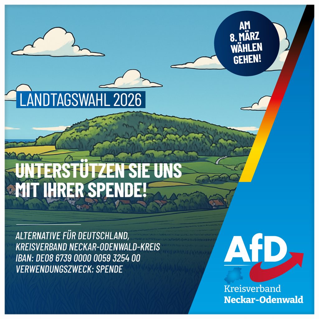 Landtagswahl 2026: Unterstützen Sie uns!