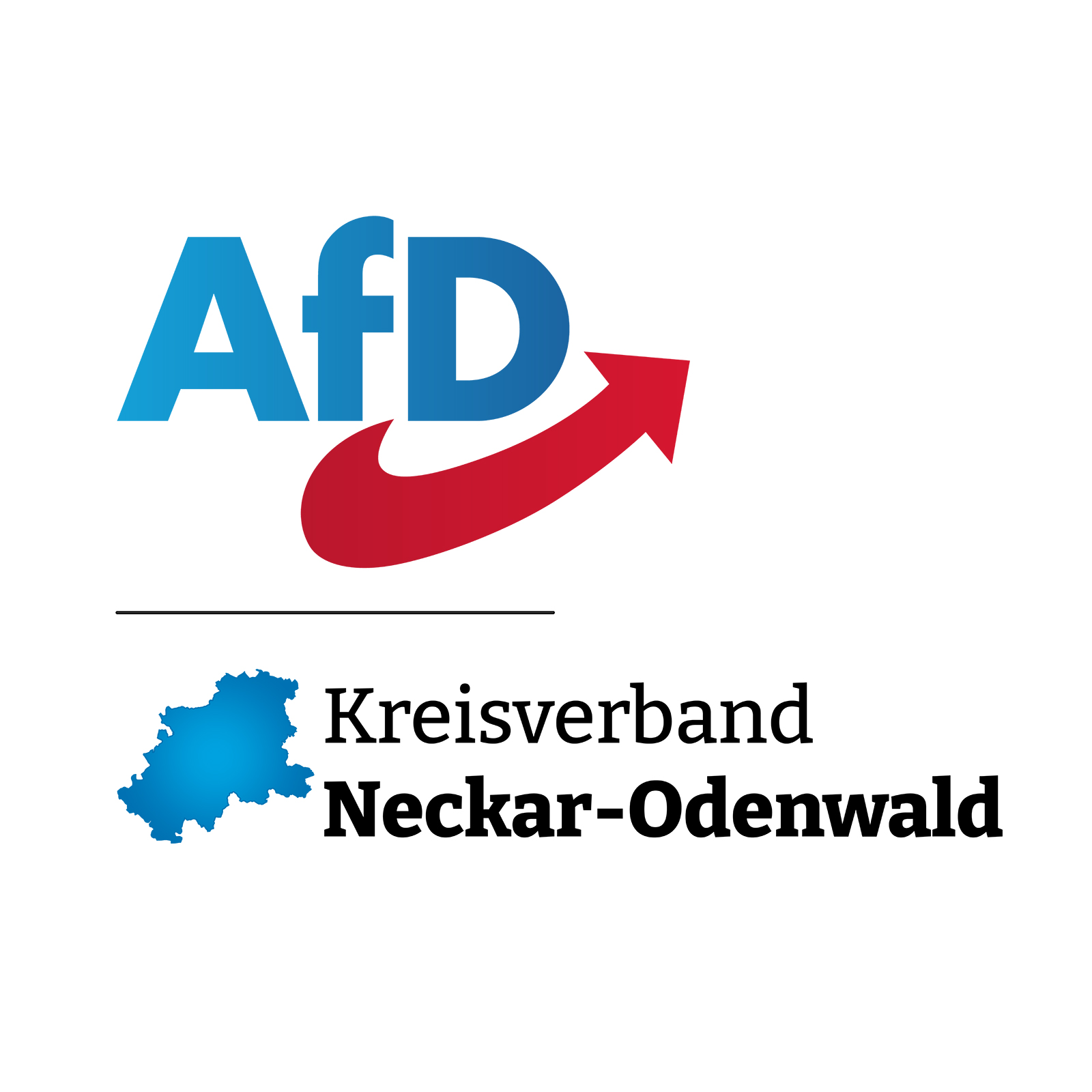AfD Kreisverband Neckar-Odenwald-Kreis Logo