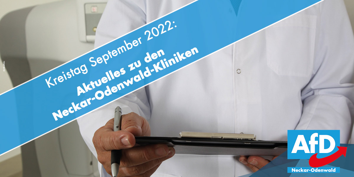 Kreistag September 2022: Neckar-Odenwald-Kliniken